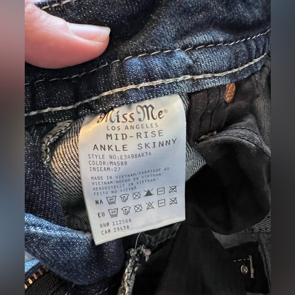 Miss Me mid rise ankle skinny - Picture 4 of 4